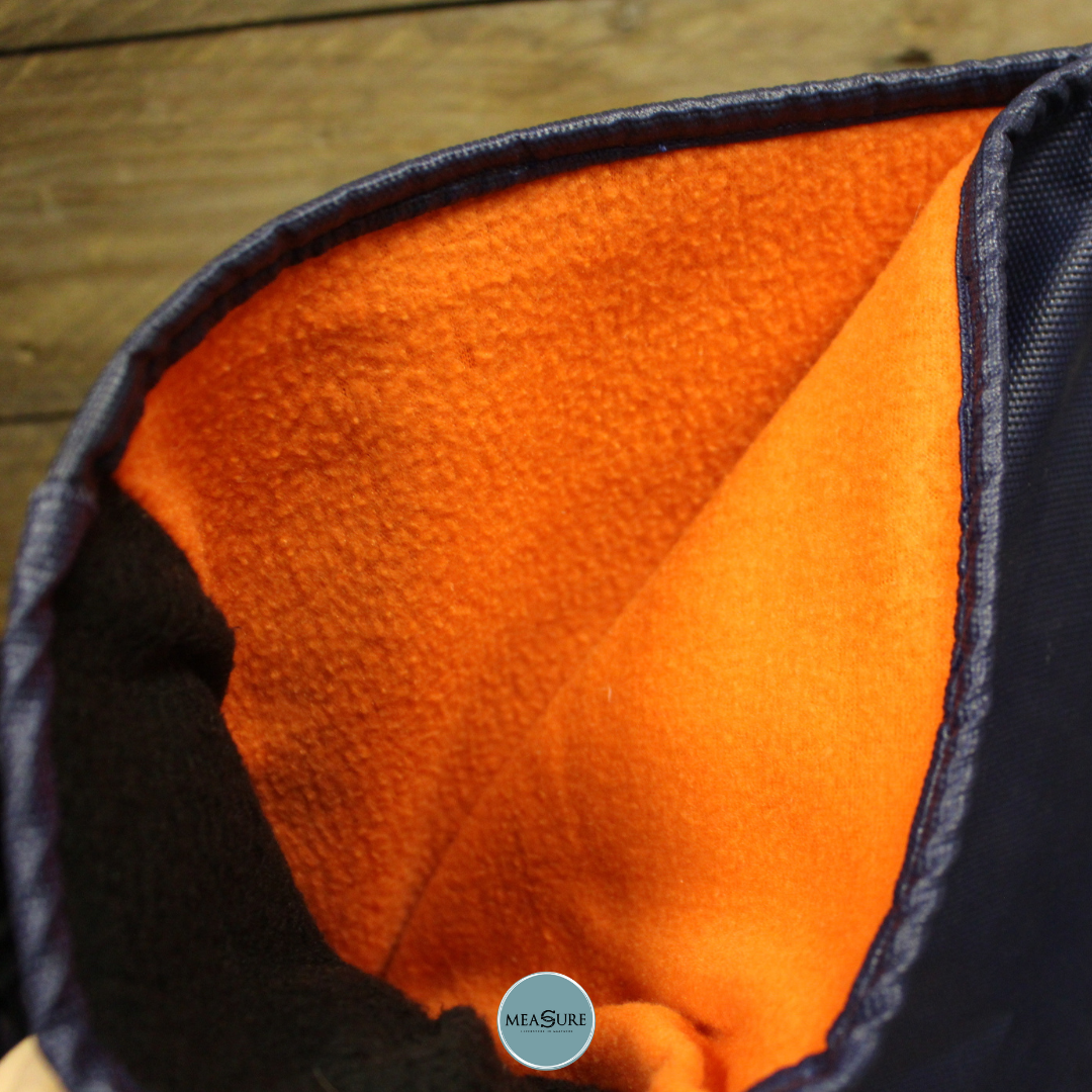 Measure Dekentas donkerblauw