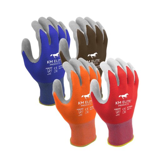 KM Elite Multifunctionele Ruiter Werk handschoenen, Extra Sterk