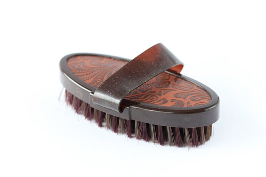 HB Vintage leather look soft borstels