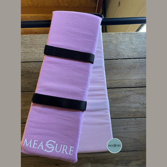 Measure trainingsware schoftonderlegger roze maat pony