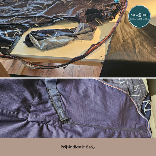 Reparatieservice - Winkelhaak/scheur/gat