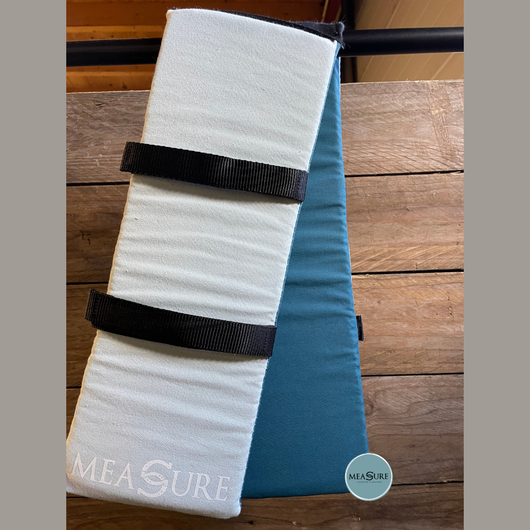 Measure trainingsware schoftonderlegger blauw maat pony