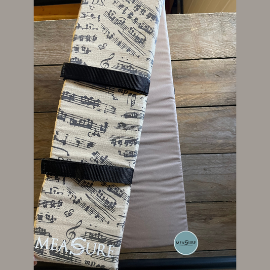 Measure trainingsware schoftonderlegger print/beige maat cob