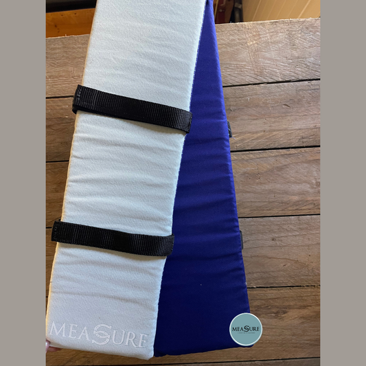 Measure trainingsware schoftonderlegger blauw maat cob