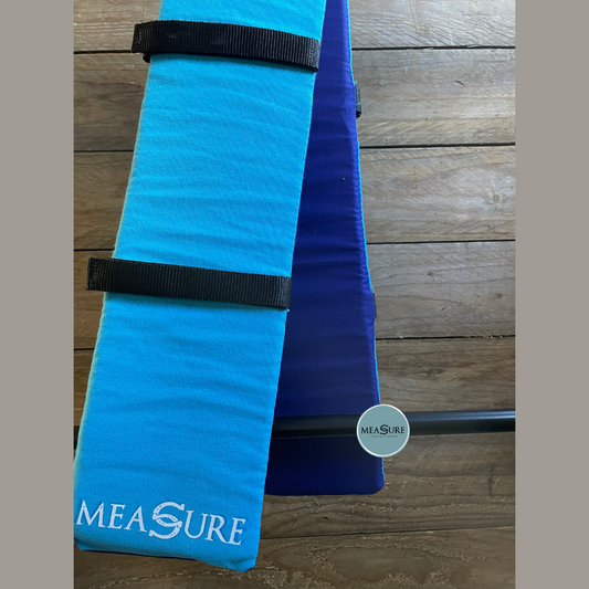 Measure trainingsware schoftonderlegger blauw maat paard