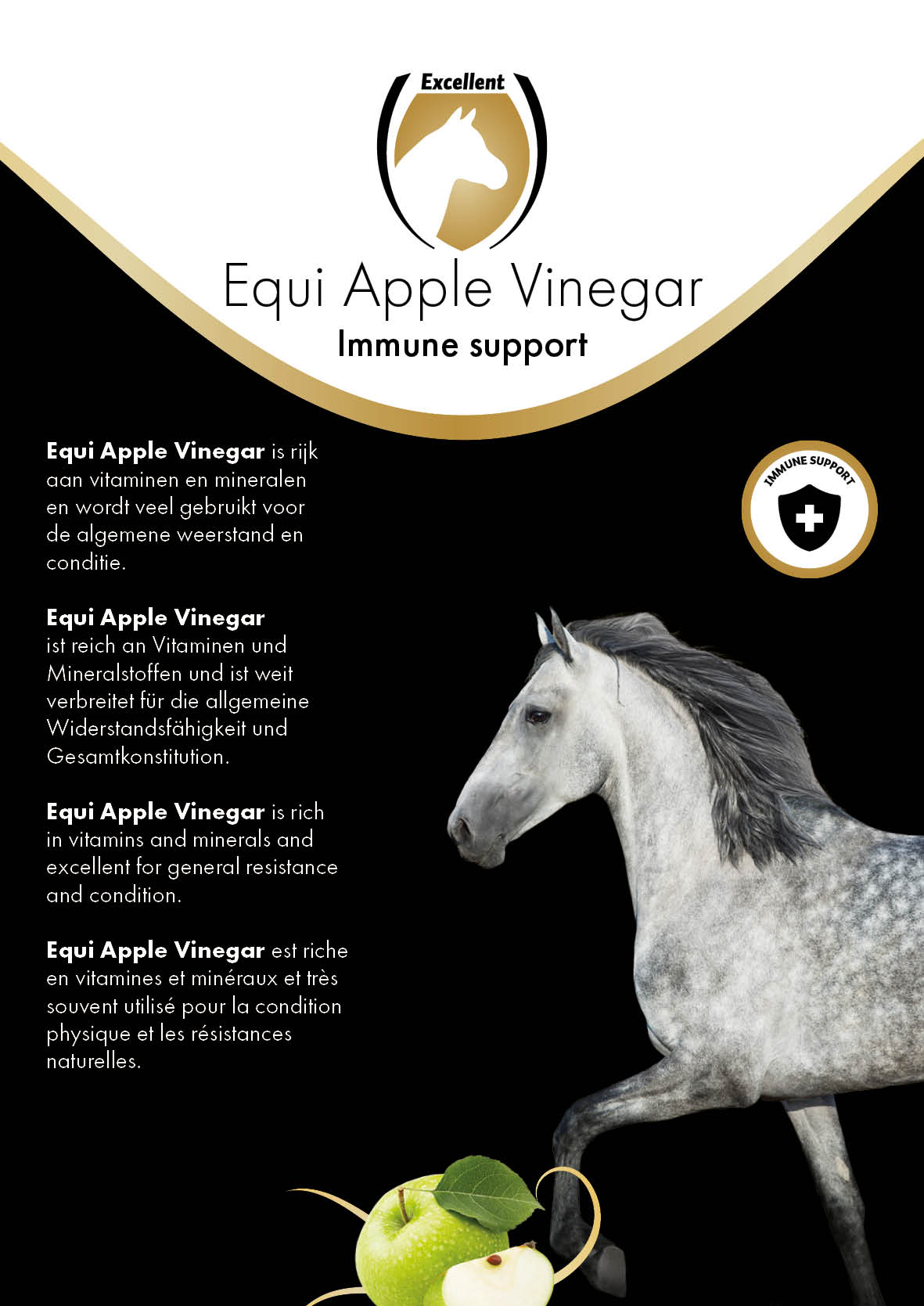 Excellent Horse Apple Vinegar 1 l