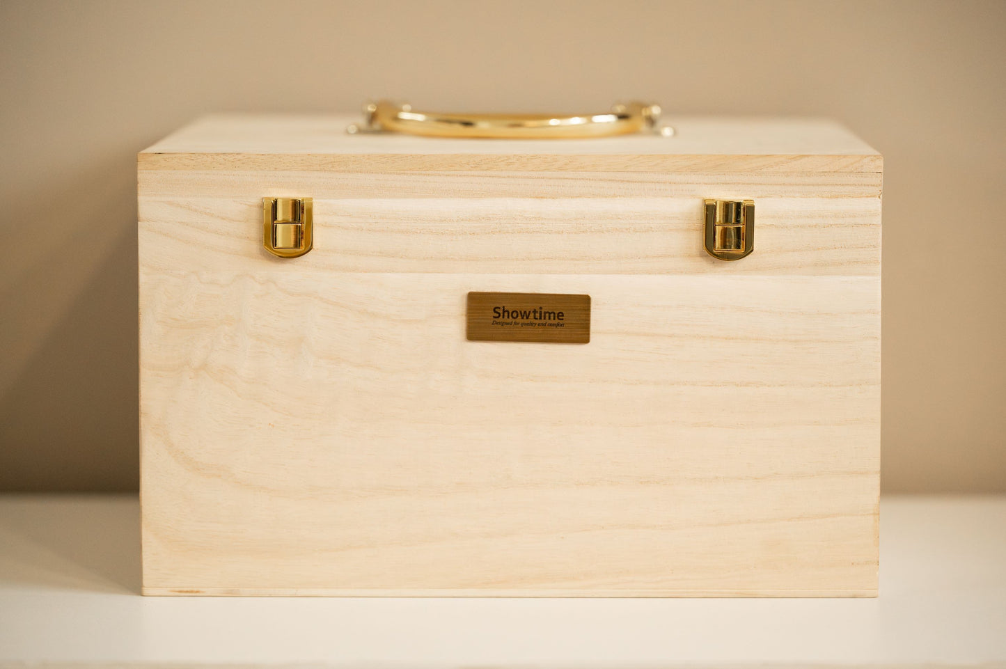 HB Showtime luxe houten poetsbox