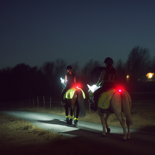 Light 01, Bevestigt op elke stof, Cliploos & Waterbestendig, Voor Ruiters & Outdoor