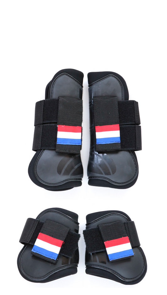 HPD Luxe peesbeschermers en gesloten Wit en Zwart