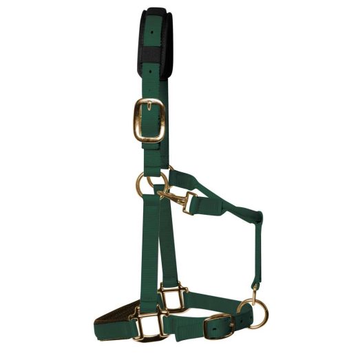 KM Elite Luxe gevoerd halster-Hunter Groen