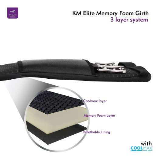 KM Elite Memory Foam Veelzijdigheidssingel Bruin
