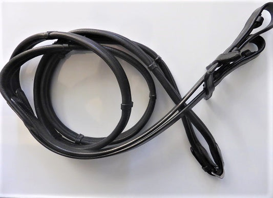 HB Showtime Soft lederen teugels rivet stones